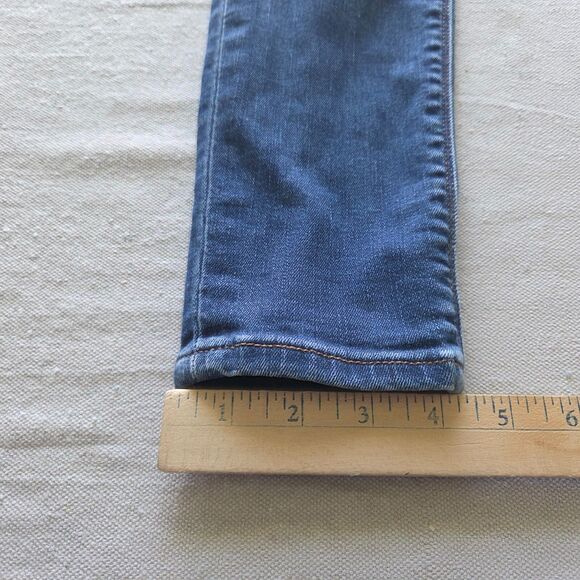 Hudson Jeans Womens 26 Blue Denim Krista Super Skinny Stretch - Picture 6 of 15